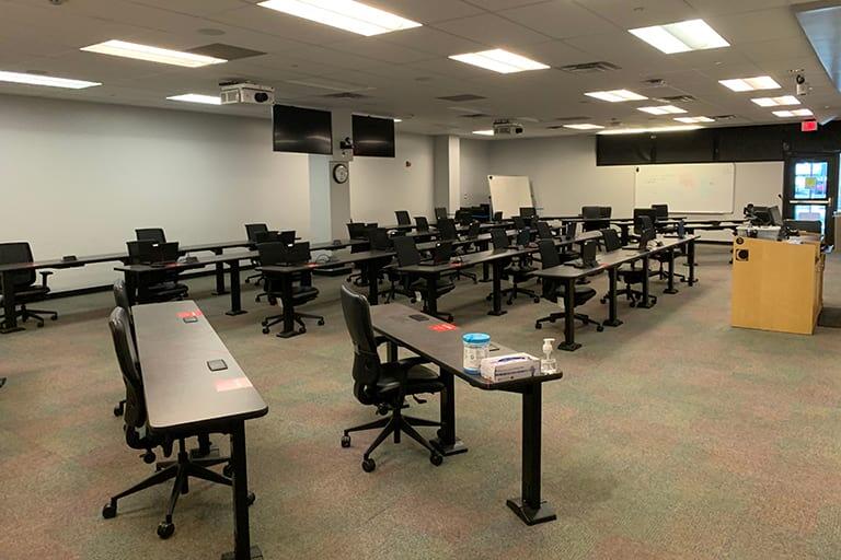 Modern Lecture Halls and Labs